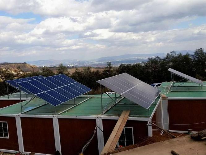 12kw集装箱屋顶太阳能离网发电系统 云南太阳能发电厂家批发价格